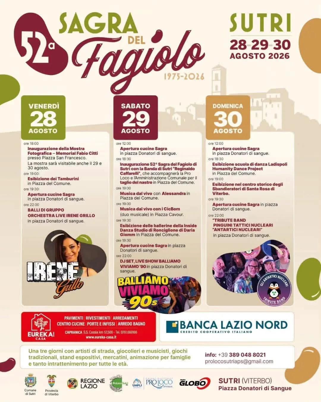Inaugurazione Sagra del Fagiolo — Sutri