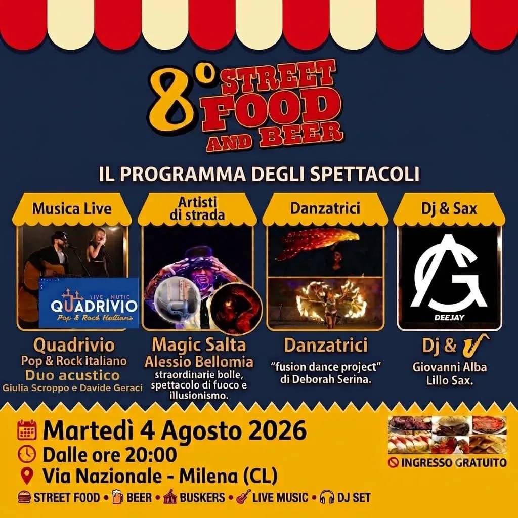 Street Food and Beer — Milena