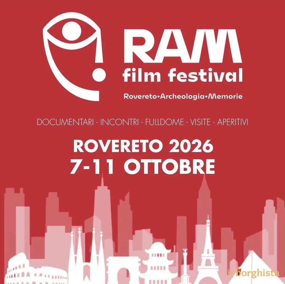 Locandina RAM Film Festival Rovereto 2026 a Rovereto (Trento)