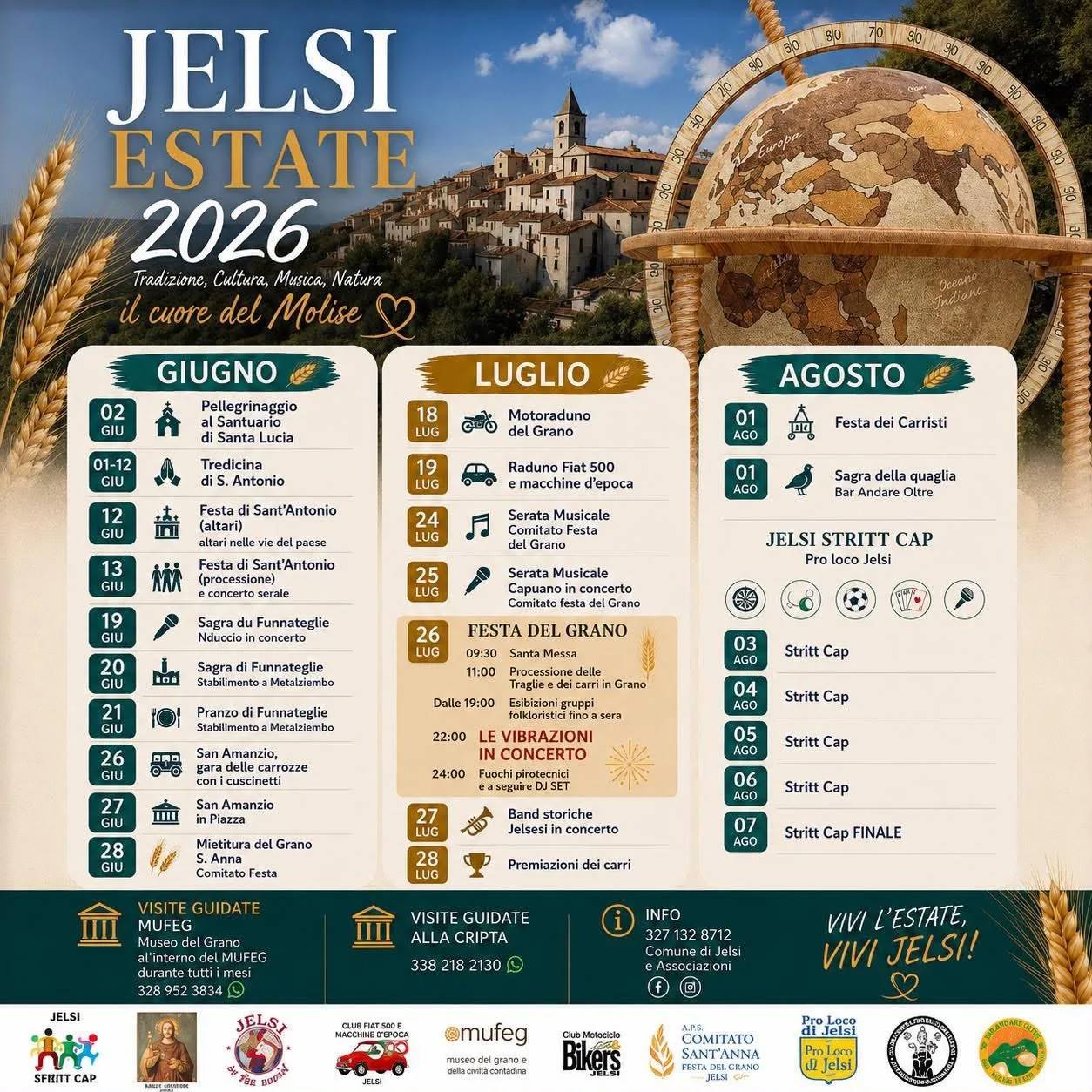 Locandina Jelsi Stritt Cap 2026 a Jelsi (Campobasso)