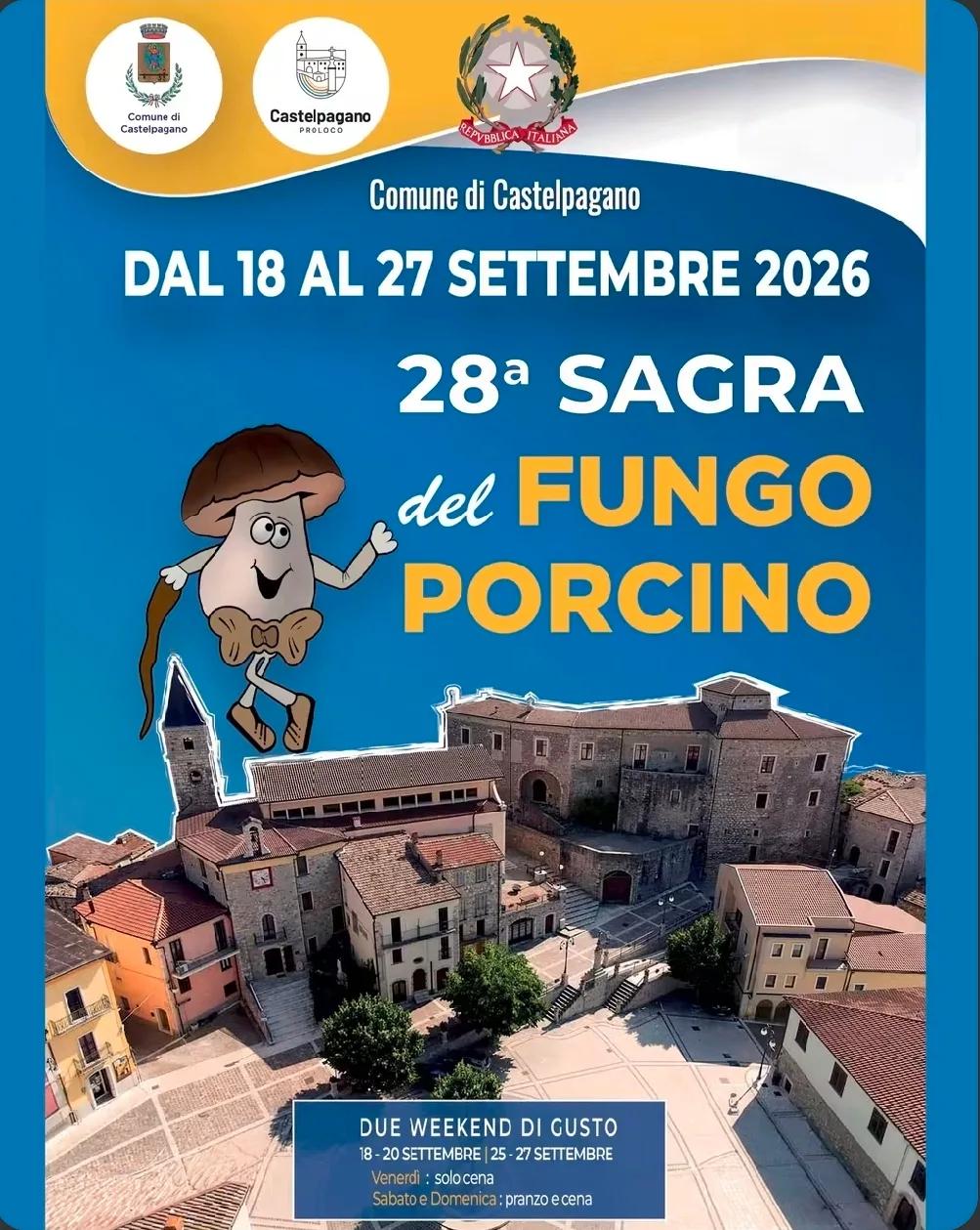 28ª Sagra del Fungo Porcino 2026