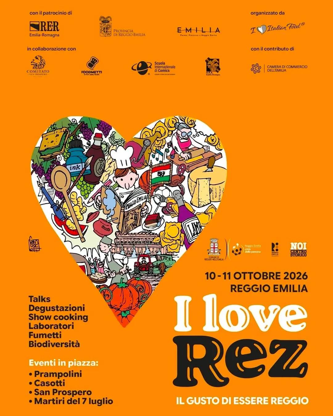 Locandina I love Rez 2026 a Reggio Emilia (Reggio Emilia)