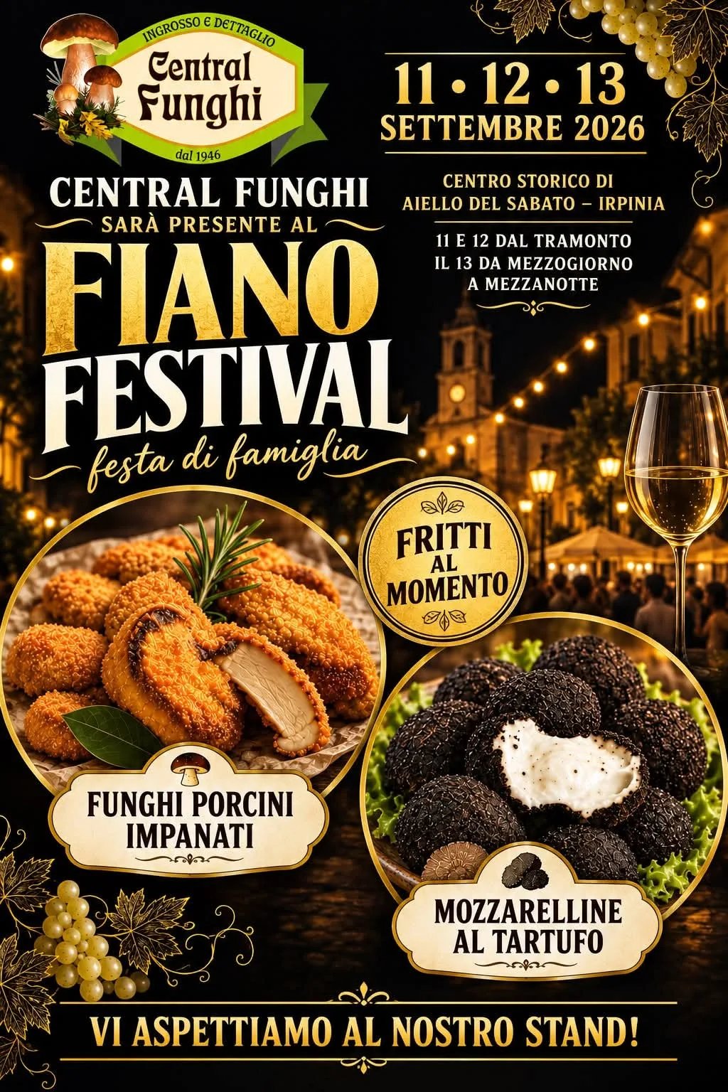 Locandina Fiano Festival 2026 a Aiello del Sabato (Avellino)