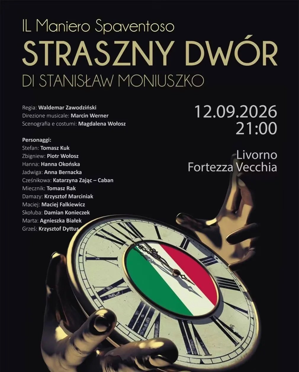Locandina Il Maniero Spaventoso - Straszný Dwór 2026 a Livorno (Livorno)