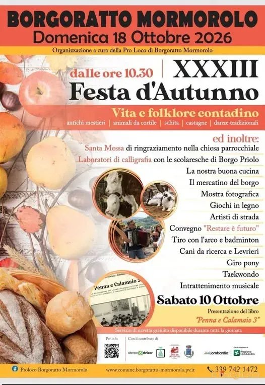 33ª Festa d'Autunno 2026