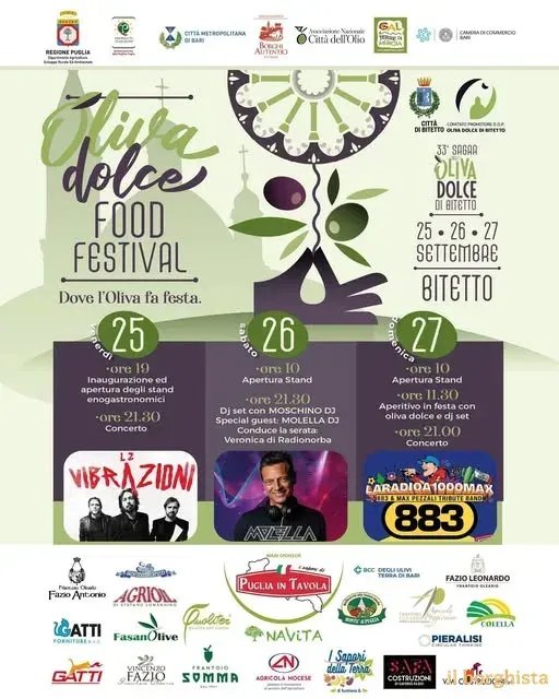33ª Sagra Oliva Dolce Food Festival 2026