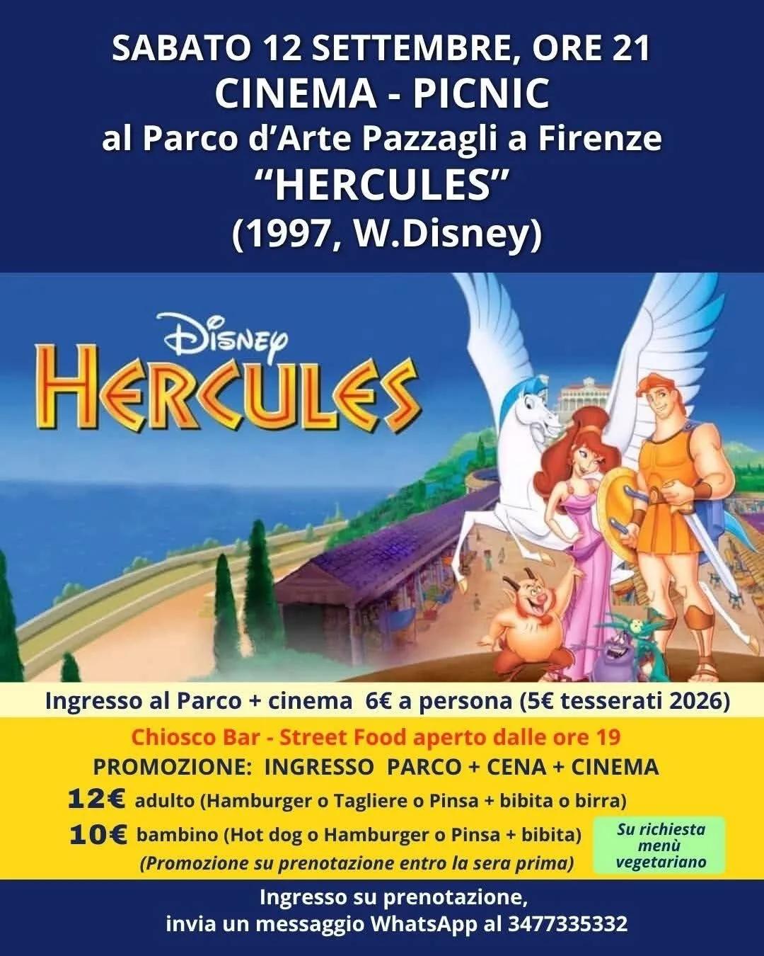 Locandina Cinema - Picnic Hercules 2026 a Firenze (Firenze)