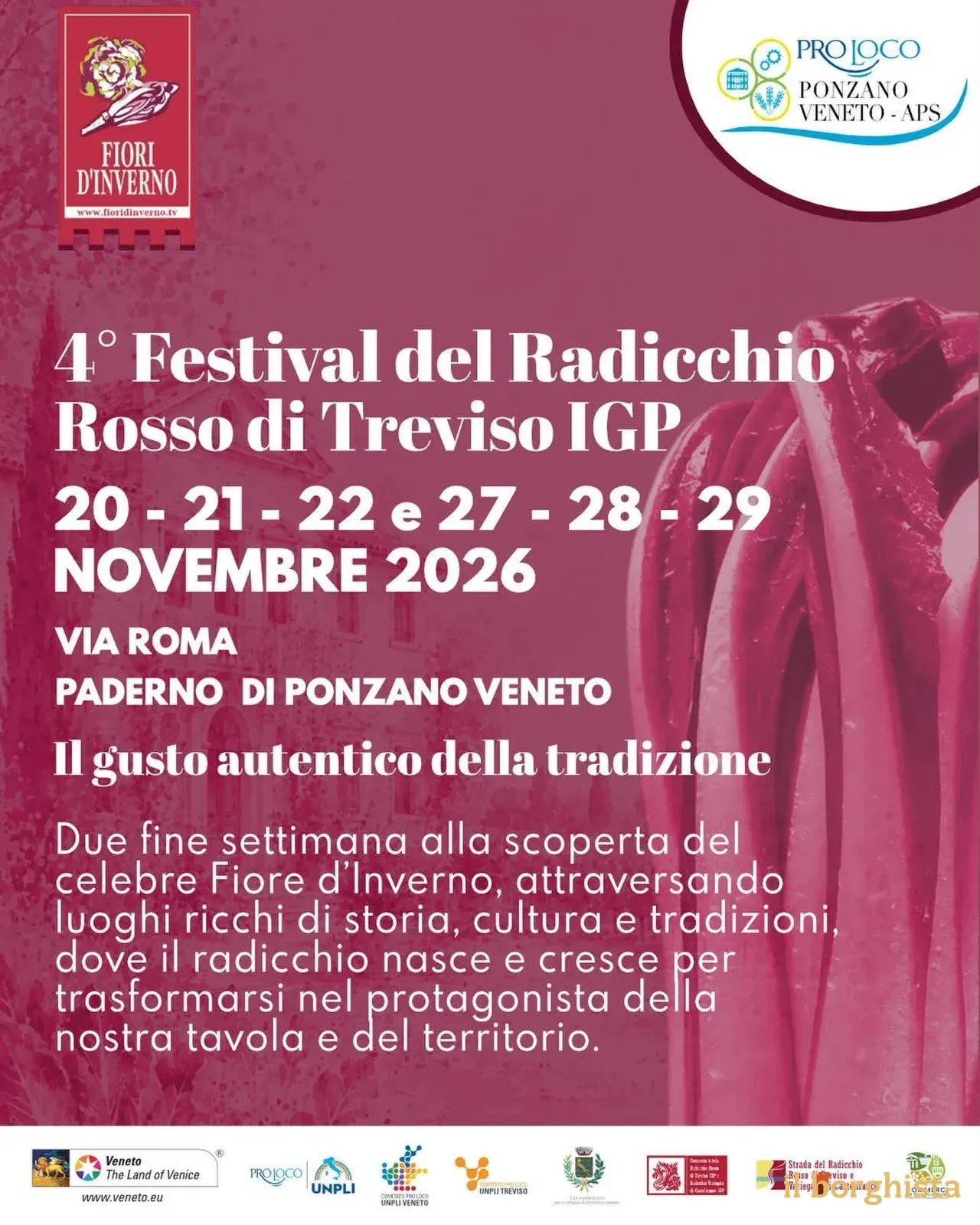 4° Festival del Radicchio Rosso di Treviso IGP 2026