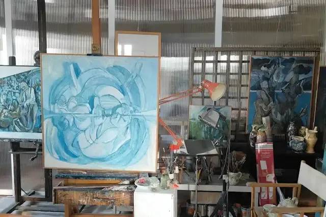 Studio del Pittore Vittorio Basaglia – foto © FAI – Fondo Ambiente Italiano