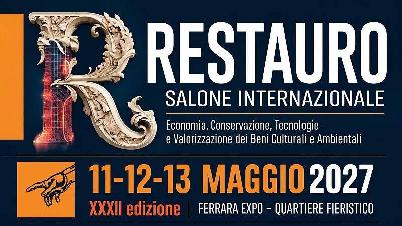Locandina XXXII Salone Internazionale Restauro 2027 a Ferrara (FE)