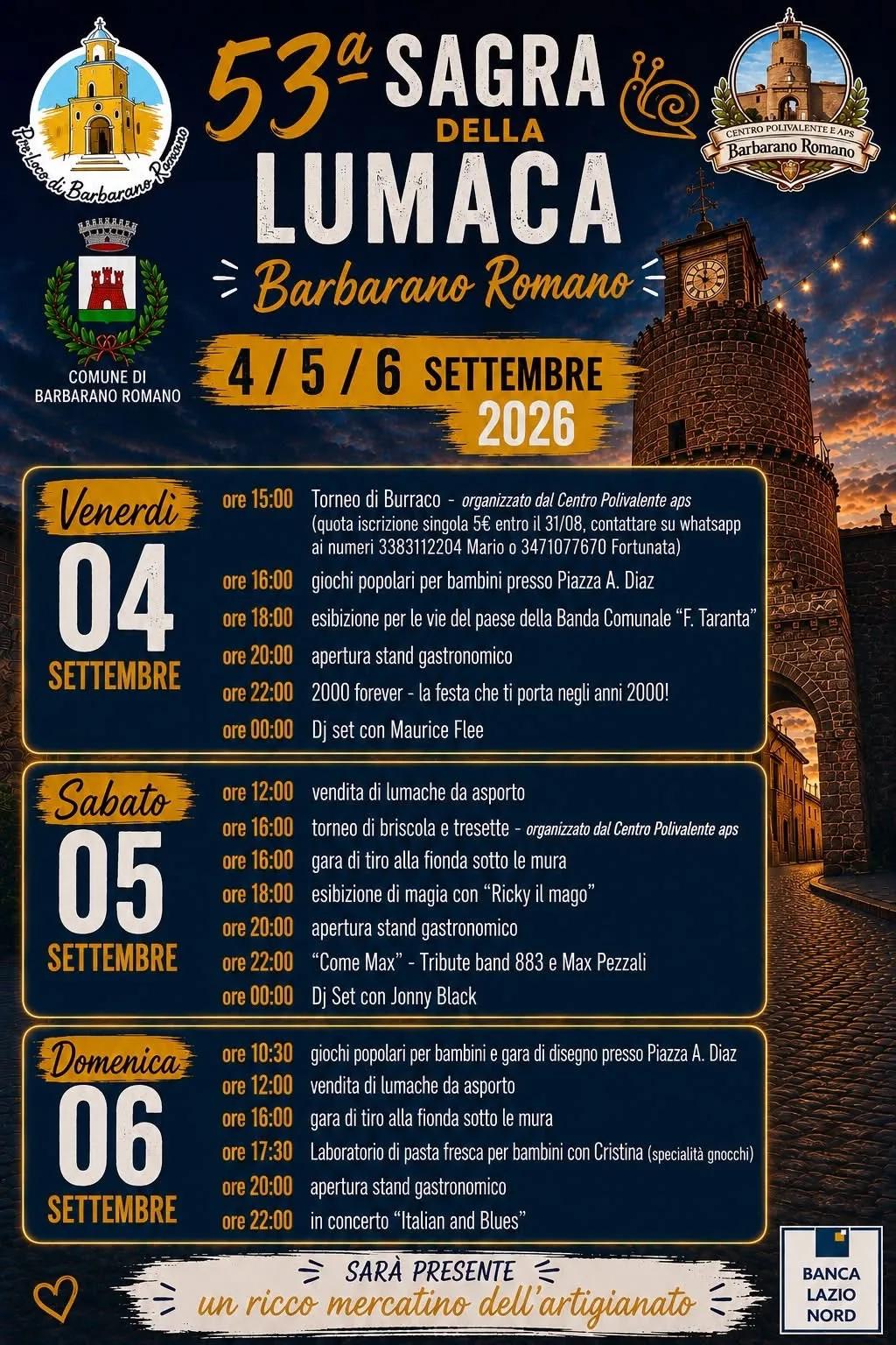 53a Sagra della lumaca 2026