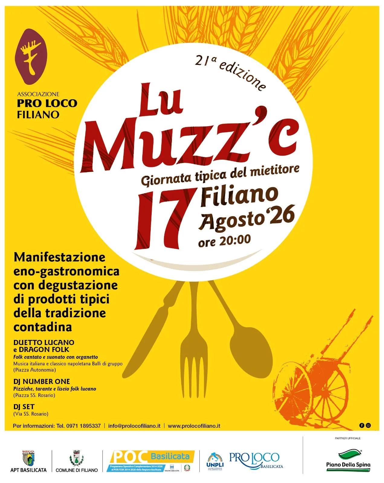Lu Muzz'c - Giornata tipica del mietitore — Filiano