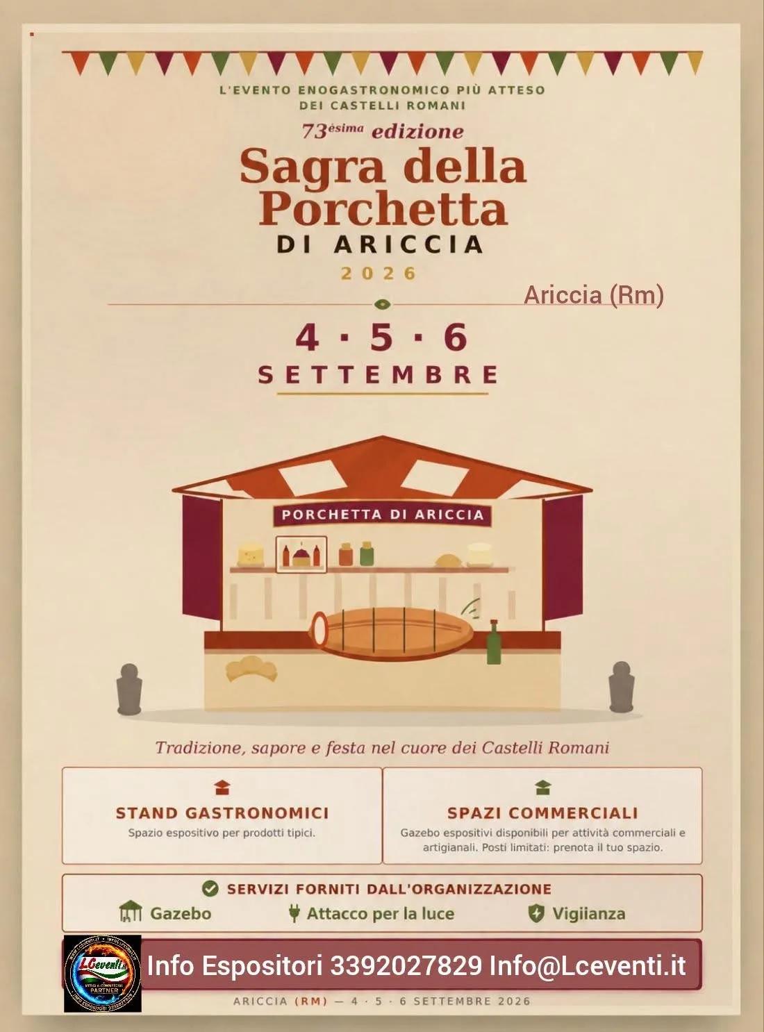 Sagra della Porchetta — Ariccia