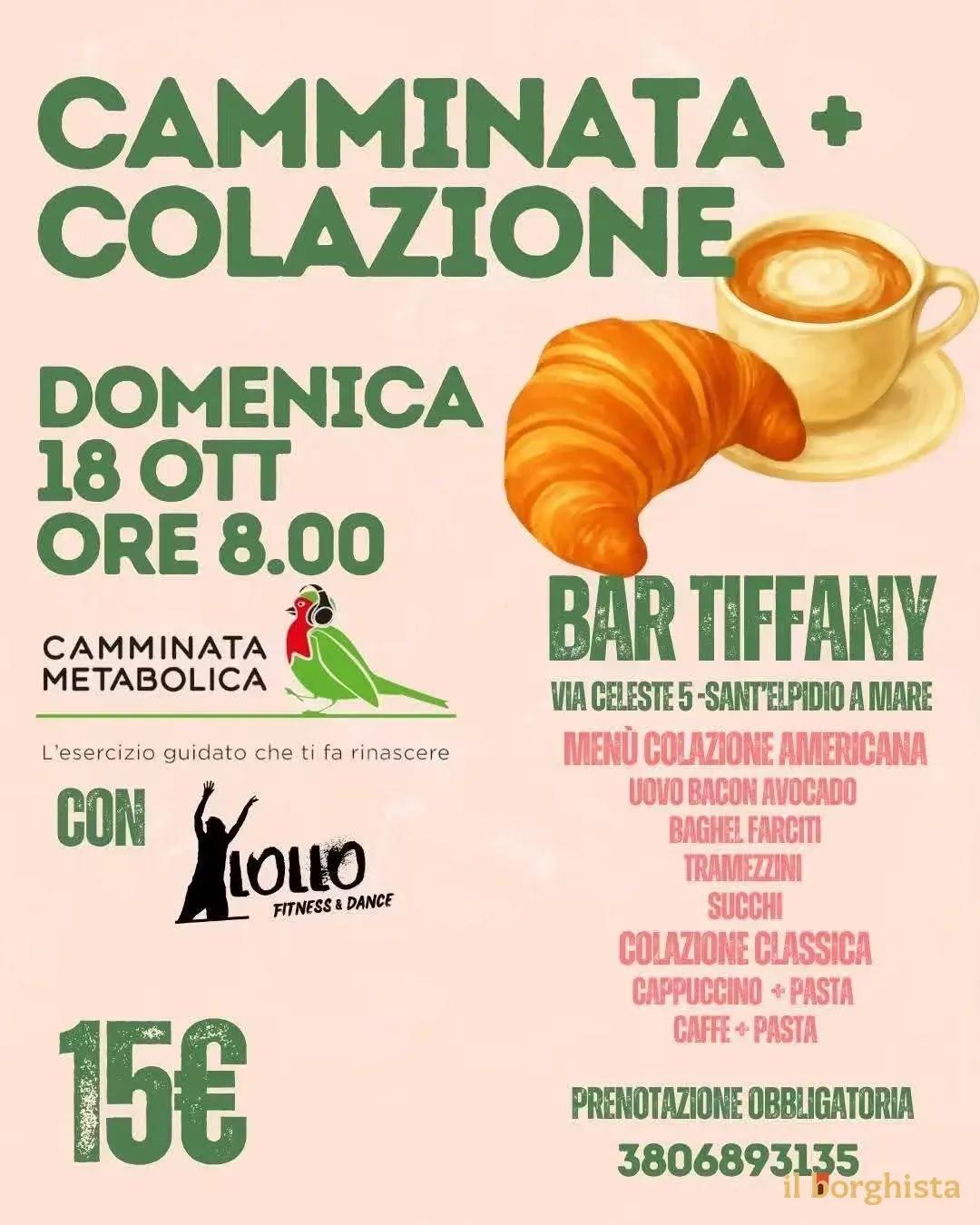 Locandina Camminata + Colazione 2026 a Sant'Elpidio a Mare (Fermo)