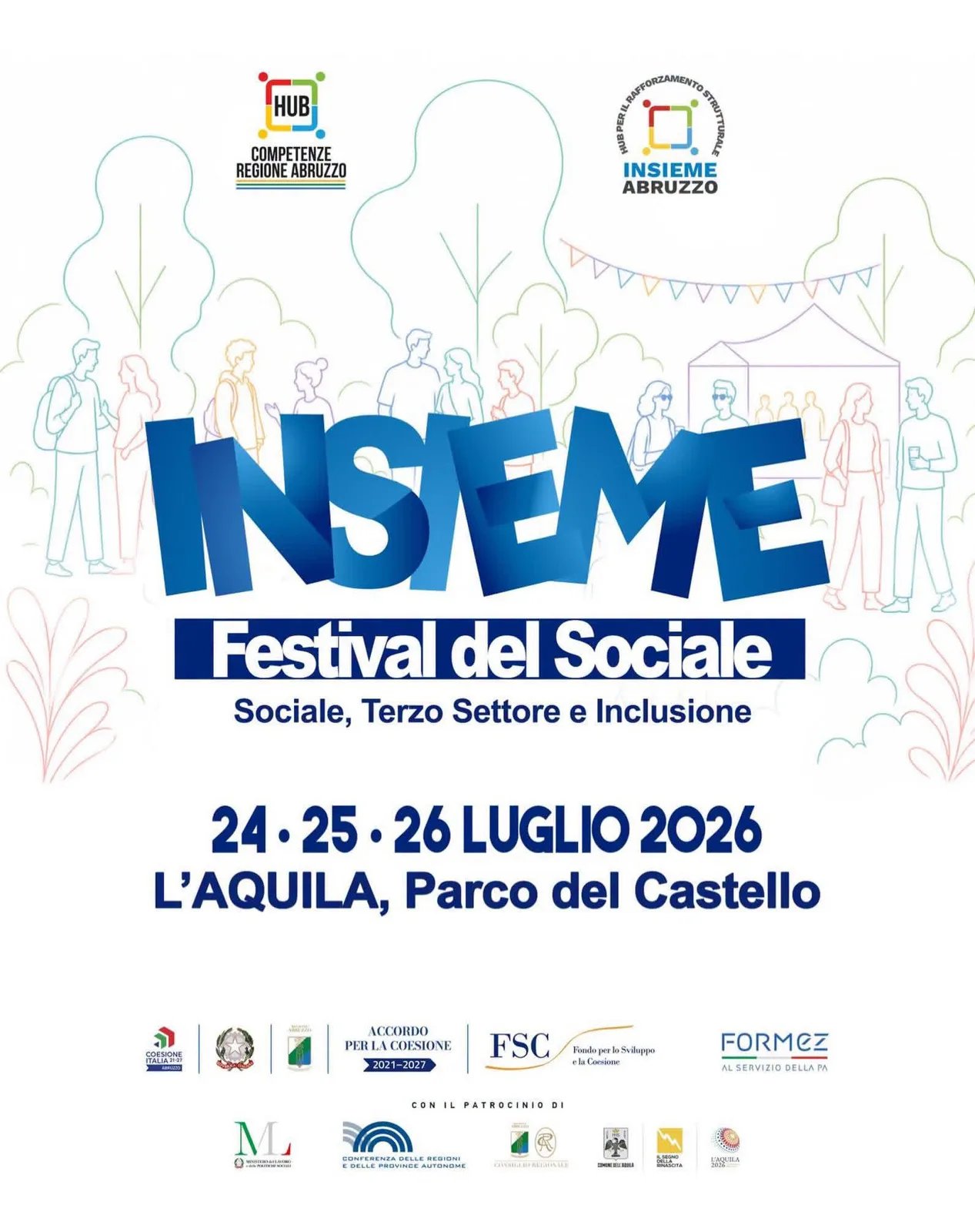 Locandina Festival del Sociale 2026 a L'Aquila (L'aquila)