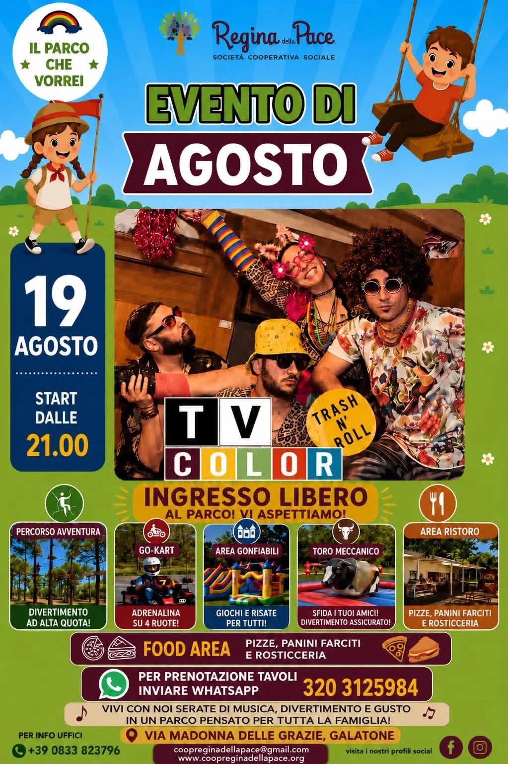 Locandina Il Parco che Vorrei - Evento di Agosto 2026 a Galatone (Lecce)