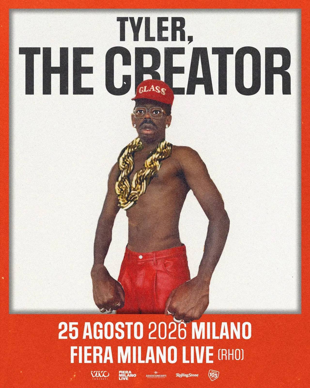 Locandina Tyler, The Creator 2026 a Milano (Milano)