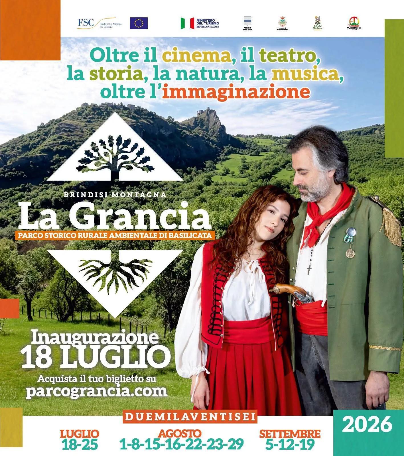Locandina La Grancia 2026 — 12 settembre