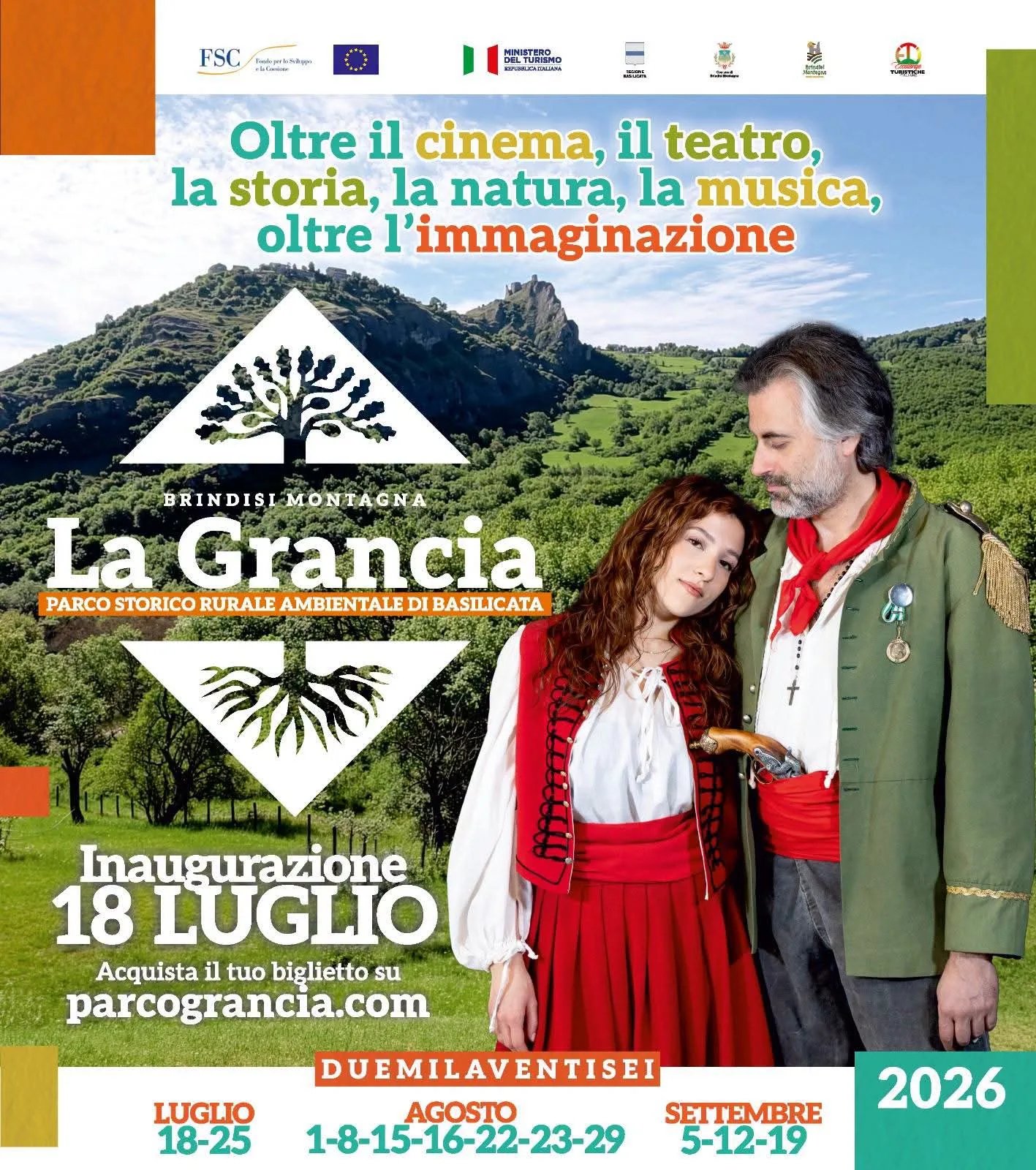 Locandina La Grancia 2026 — 12 settembre