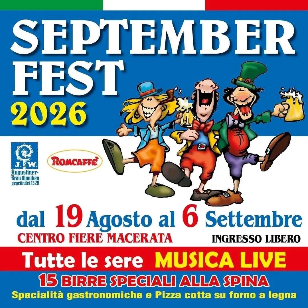 Locandina September Fest Macerata 2026 a Macerata (Macerata)