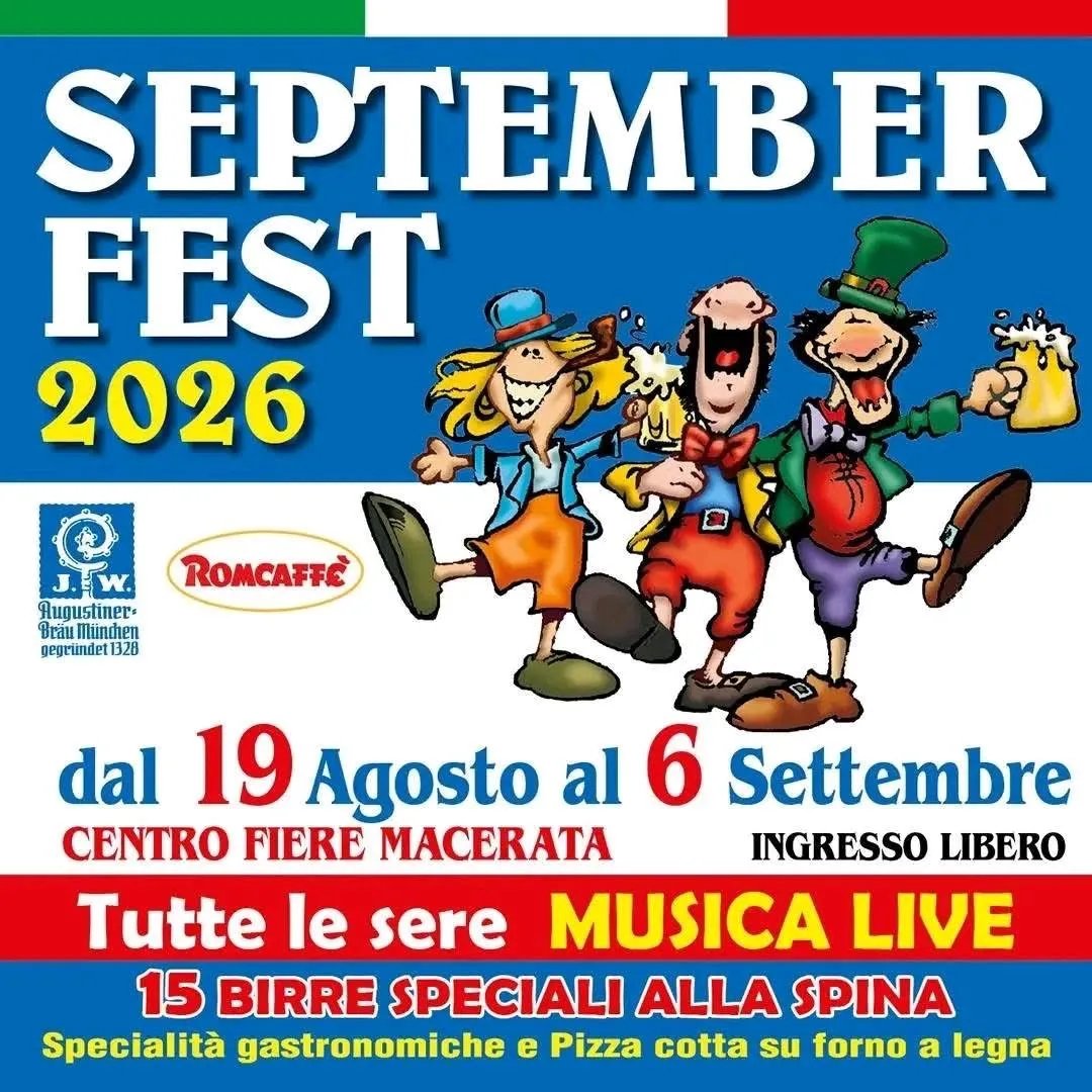 Locandina September Fest Macerata 2026 a Macerata (Macerata)