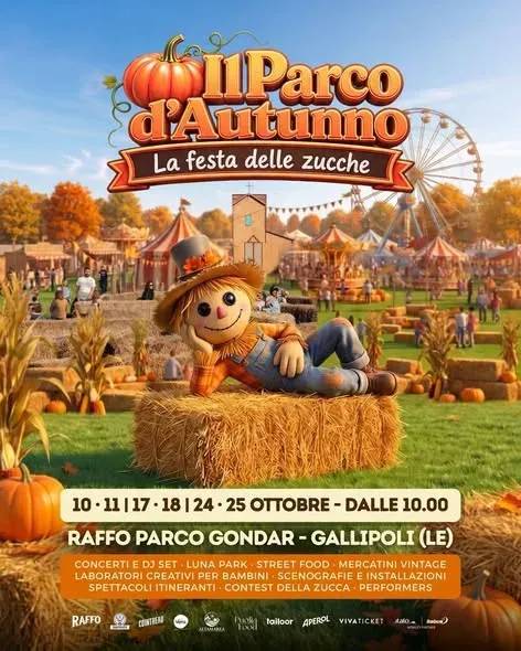 Locandina 11Parco d'Autunno 2026 a Gallipoli (Lecce)