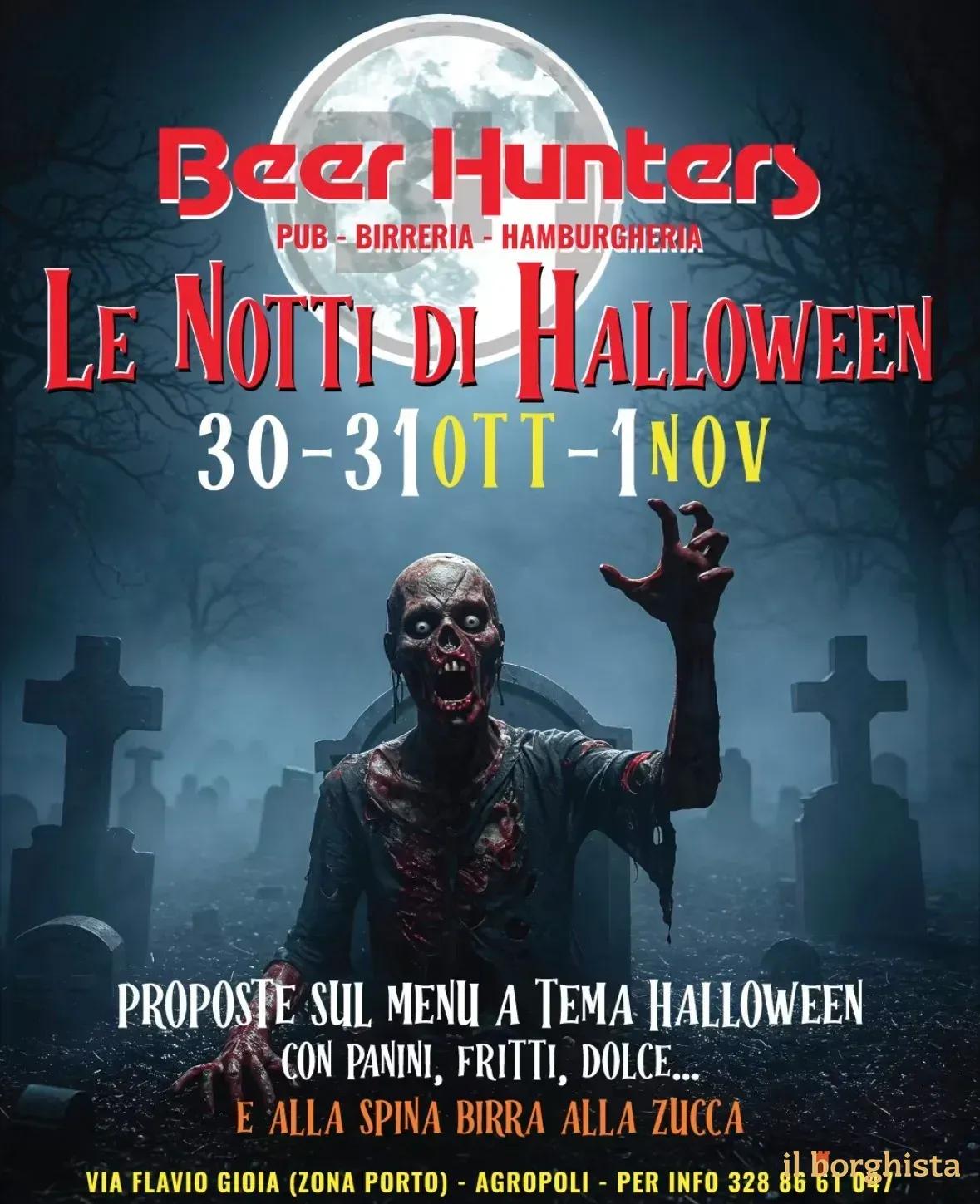 Locandina Le Notti di Halloween 2026 a Agropoli (Salerno)