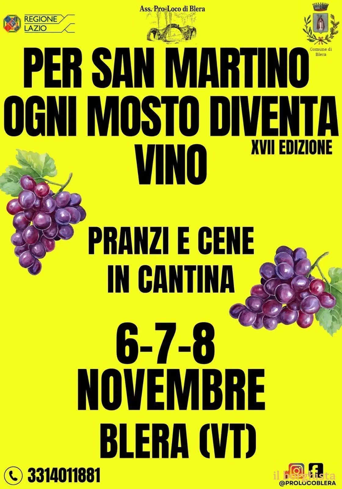 17ª Per San Martino Ogni Mosto Diventa Vino 2026