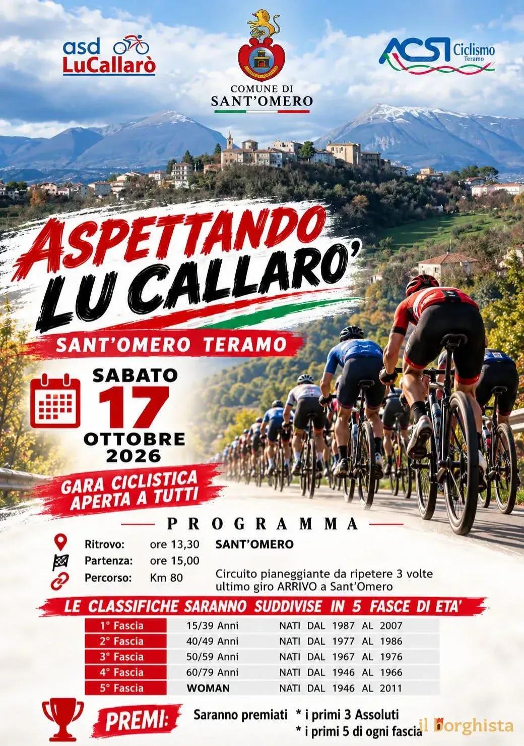 Locandina Aspettando Lu Callarò 2026 a Sant'Omero (Teramo)