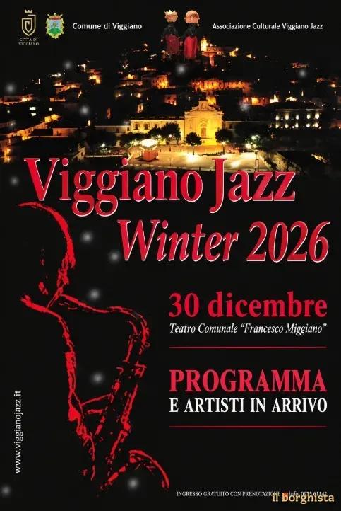 Locandina Viggiano Jazz Winter 2026 a Viggiano (Potenza)