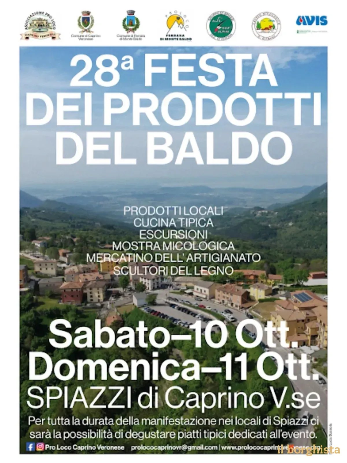 28ª Festa dei Prodotti del Baldo 2026