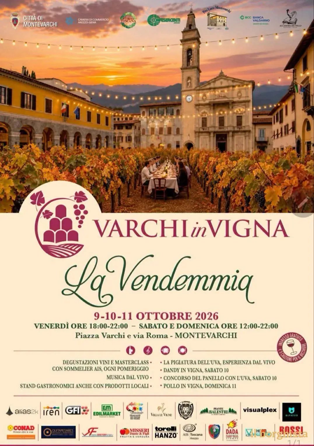 Varchi in Vigna – La Vendemmia 2026