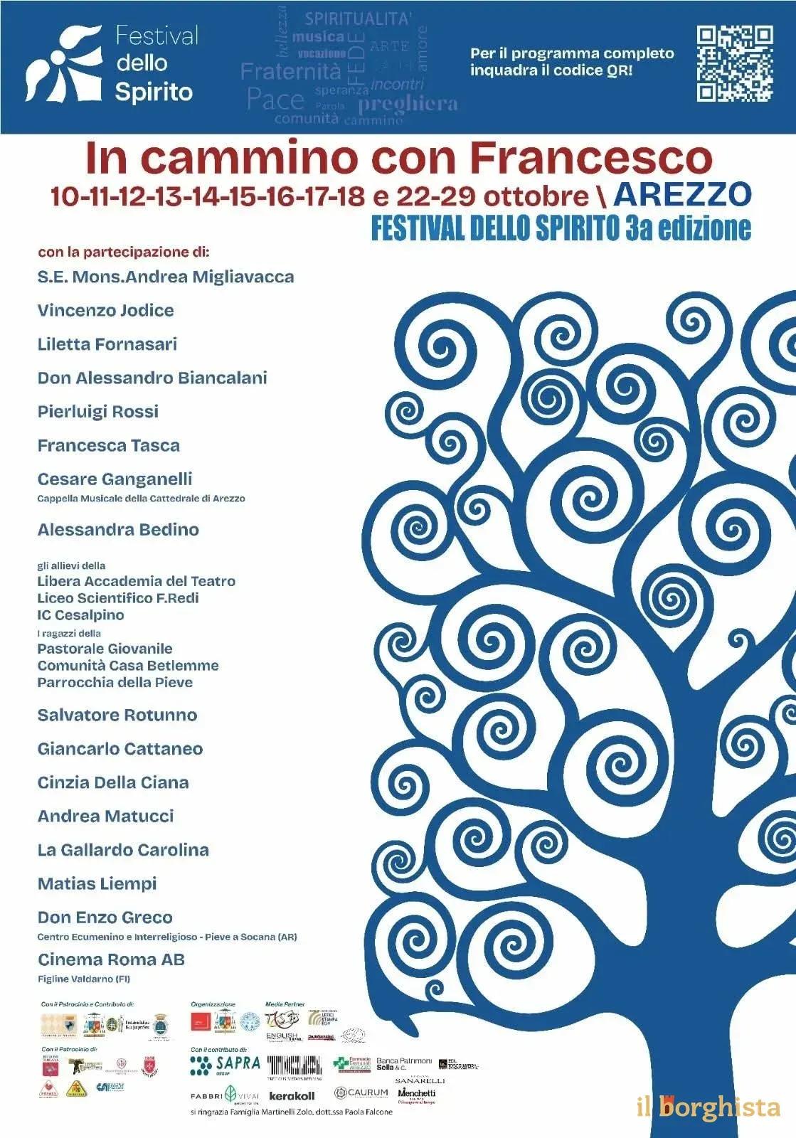 Locandina Festival dello Spirito 3ª Edizione 2026 a Arezzo (Arezzo)