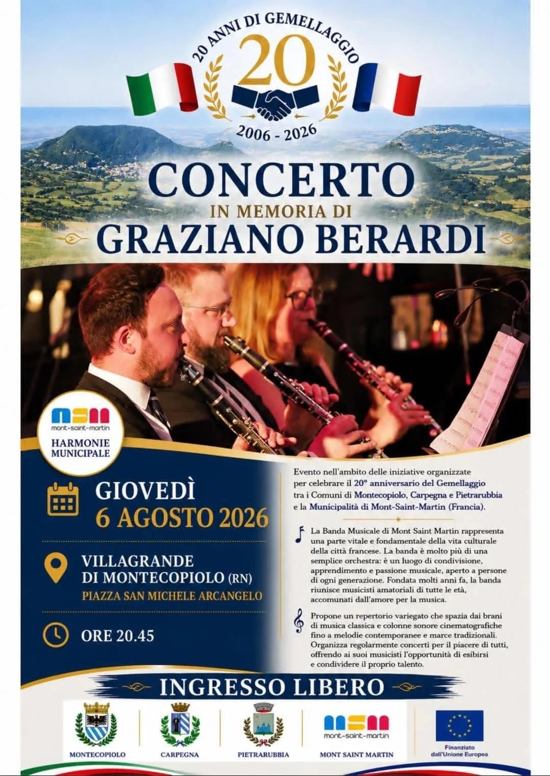 Anniversario Gemellaggio — Montecopiolo