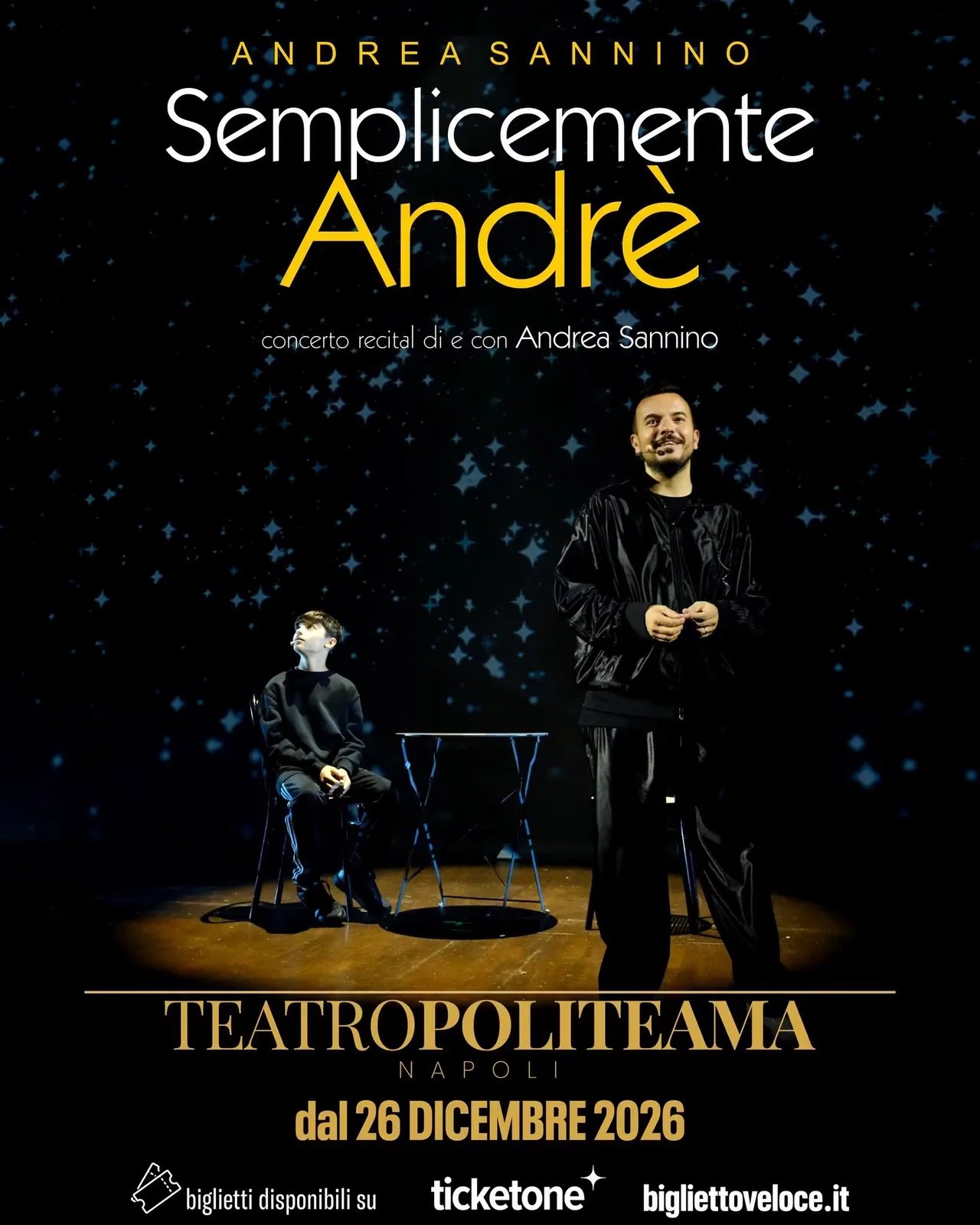 Locandina Semplicemente Andrè 2026 a Napoli (Napoli)