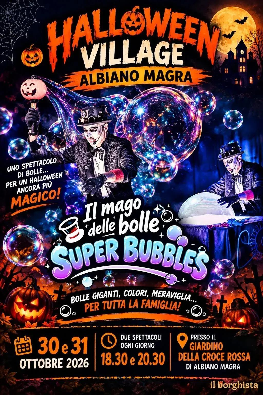 Locandina Halloween Village Albiano Magra 2026 a Albiano Magra (La Spezia)