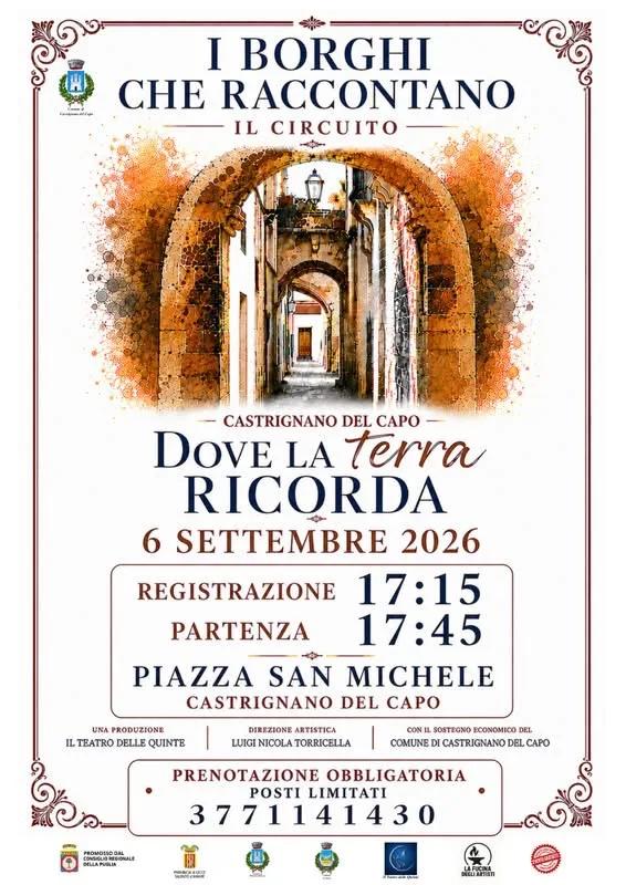 Borghi che Raccontano - Dove la terra Ricorda — Castrignano del Capo