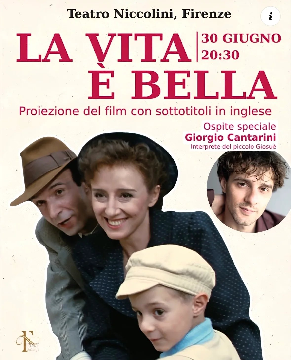 Locandina LA VITA È BELLA 2026 a Firenze (Firenze)