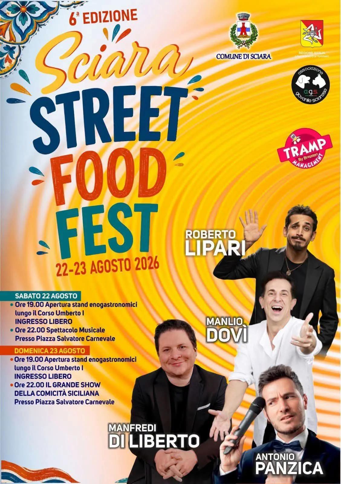 Sciara Street Food Fest - Apertura stand
