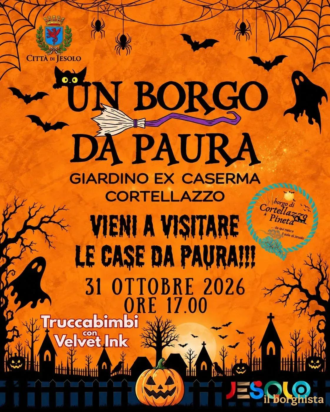 Locandina Un Borgo da Paura 2026 a Jesolo (Venezia)
