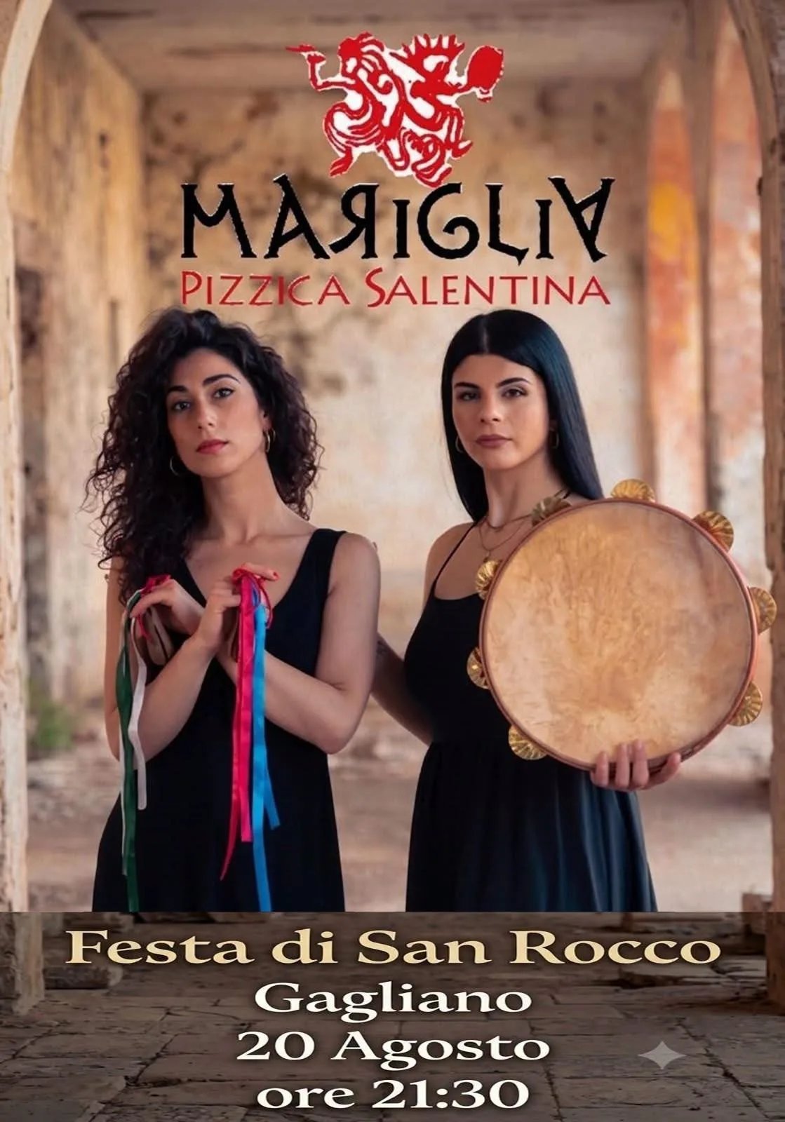 Locandina Festa di San Rocco Gagliano 2026 a Gagliano del Capo (Lecce)