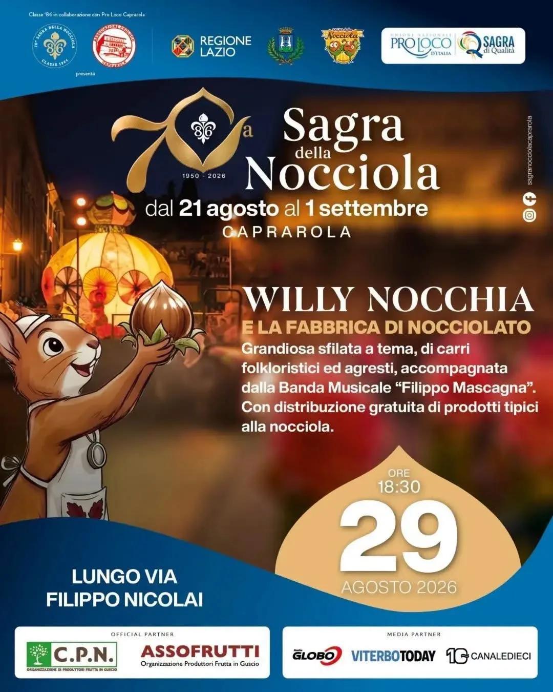 Sagra della Nocciola — Caprarola