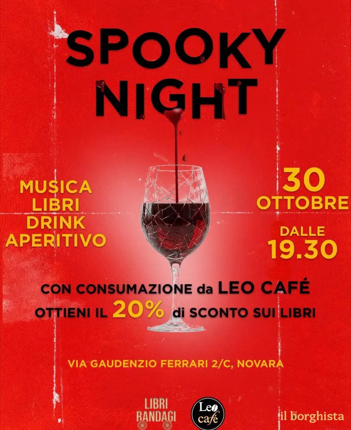 Locandina Spooky Night 2026 a Novara (Novara)
