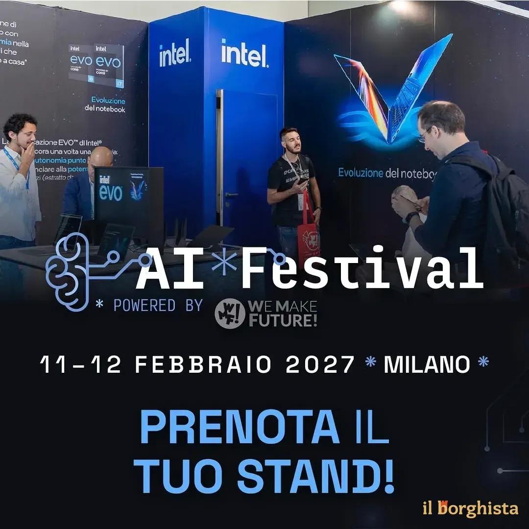 Locandina 2° AI Festival 2027 a Milano (Milano)