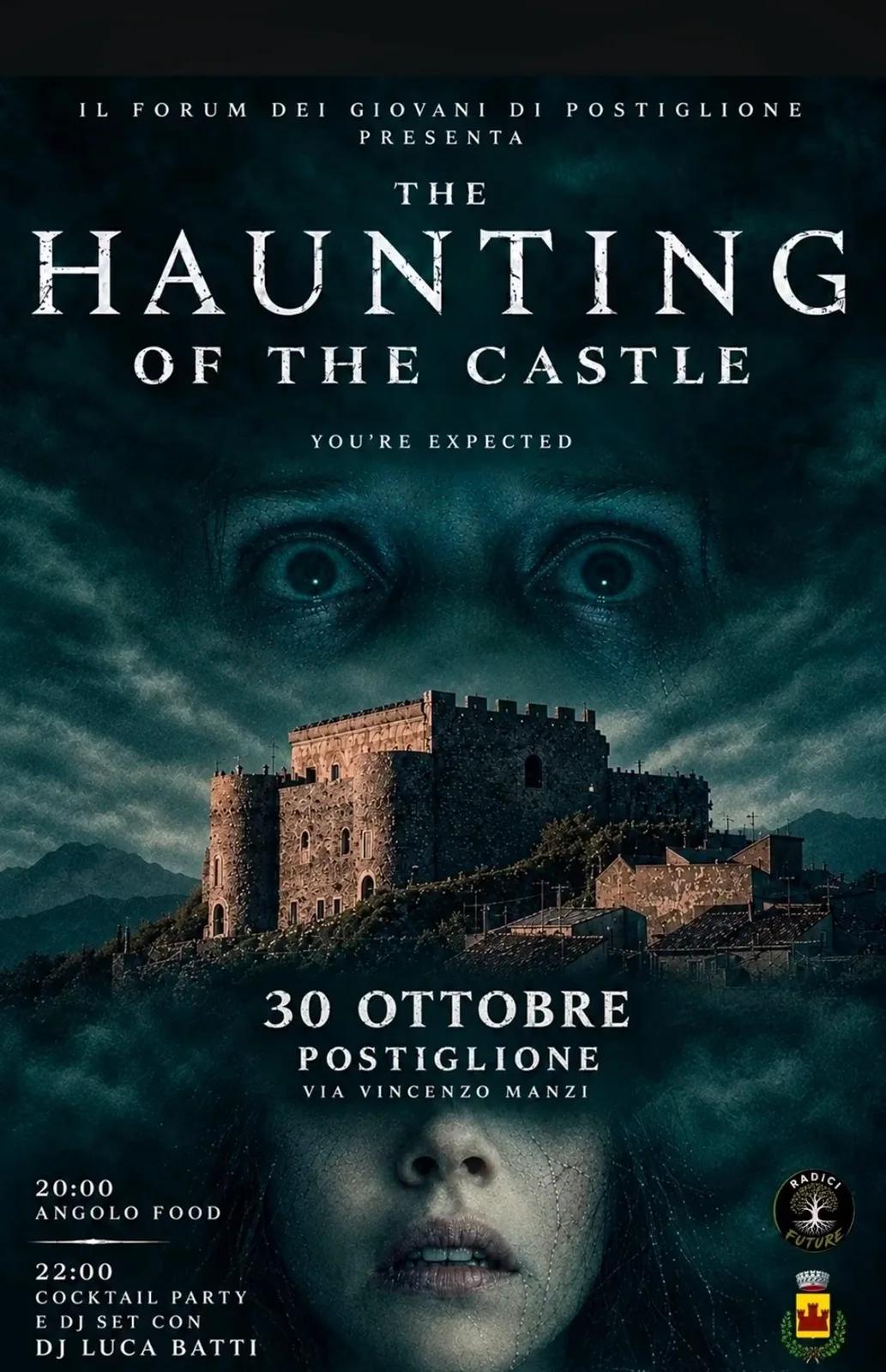 Locandina The Haunting of the Castle 2026 a Postiglione (Salerno)