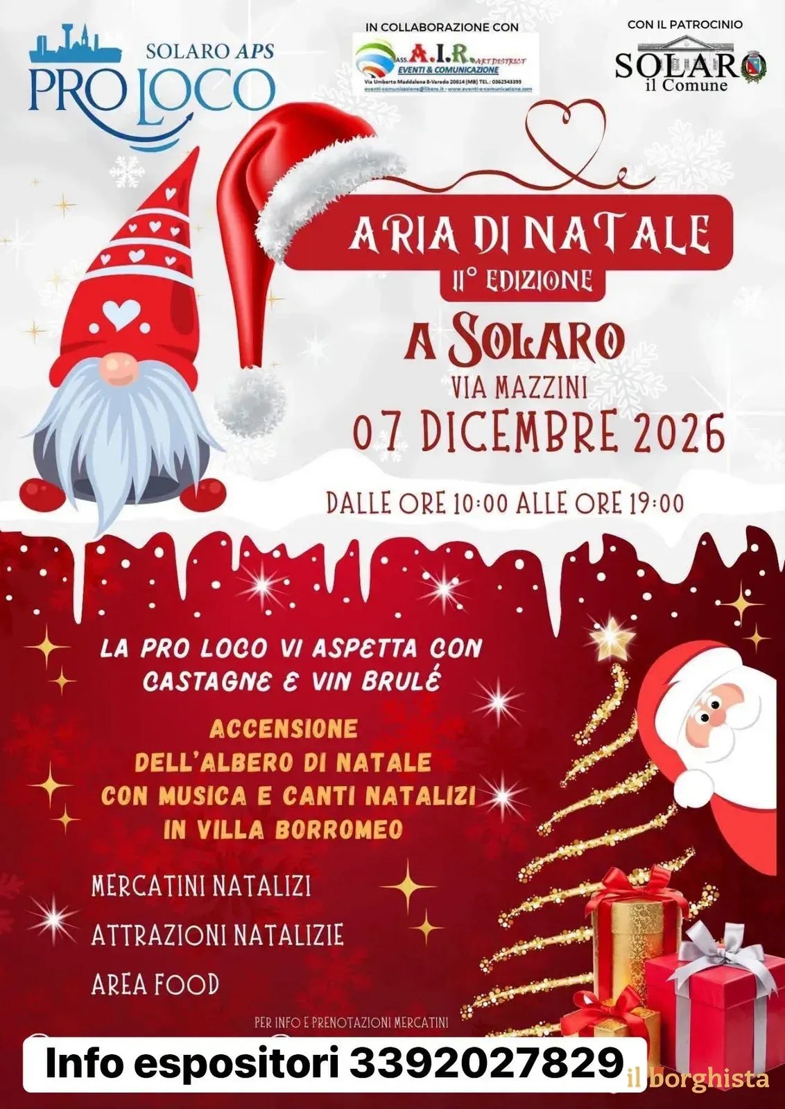 Aria di Natale 2026 a Solaro - 2ª Edizione