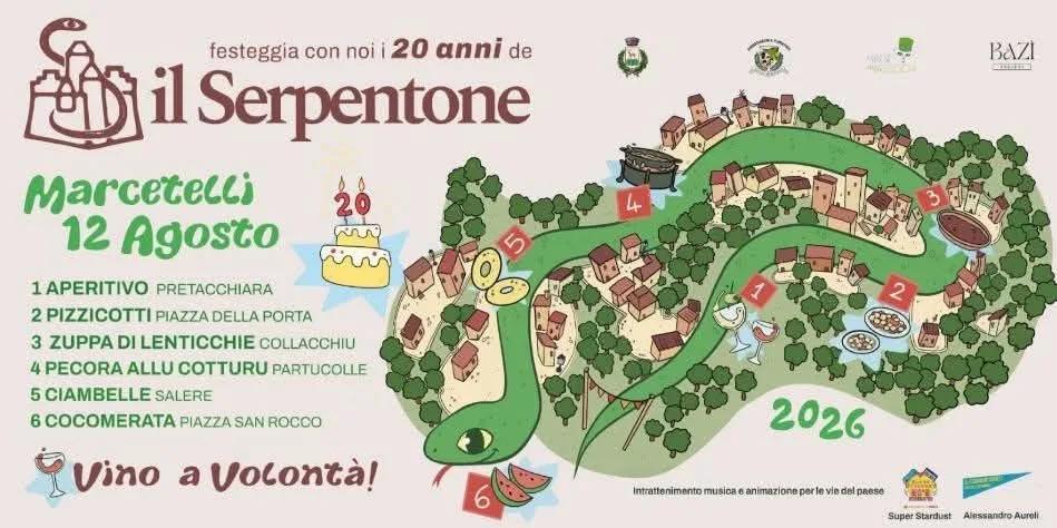Festa del Serpentone — Marcetelli