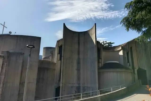 Chiesa della Sacra Famiglia: Visione di Paolo Portoghesi – foto © FAI – Fondo Ambiente Italiano