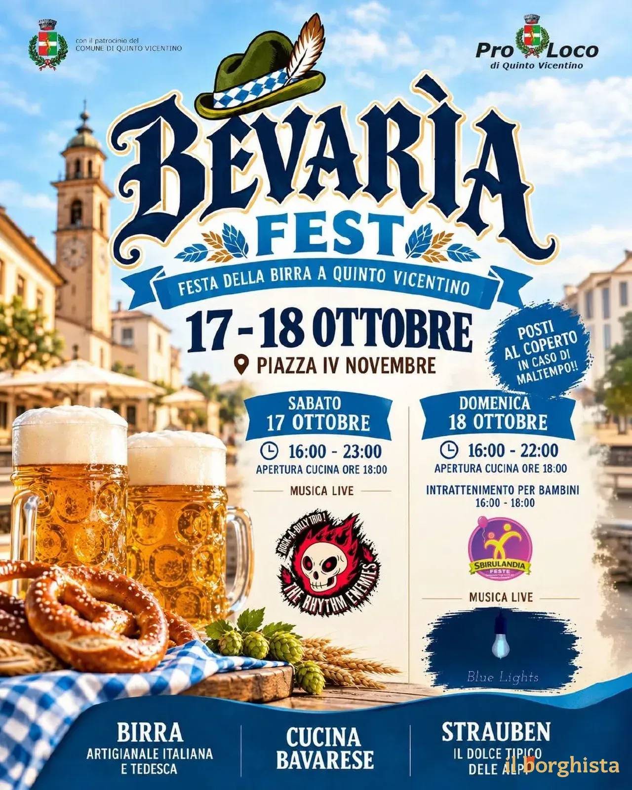 Locandina Bevaria Fest 2026 a Quinto Vicentino (Vicenza)