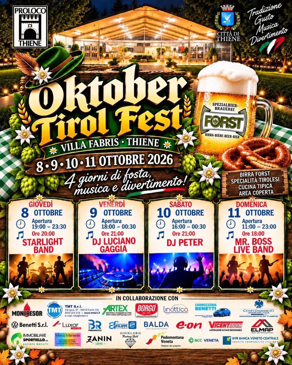 Oktober Tirol Fest 2026